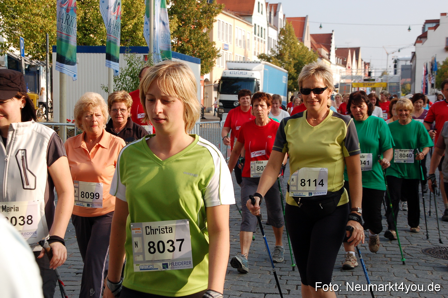 0071 Stadtlauf Neumarkt Nordic Walking 190909